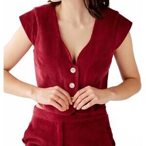 NEW ROSE VELVET amare top in dusted rose